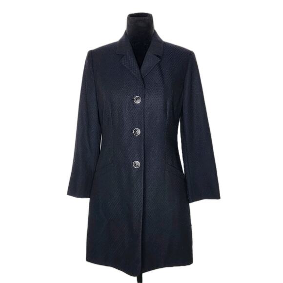 Versace Jackets & Blazers - Versus Versace 100% Wool Jacquard Coat Medusa Button Blazer Jacket US 6 S Fit